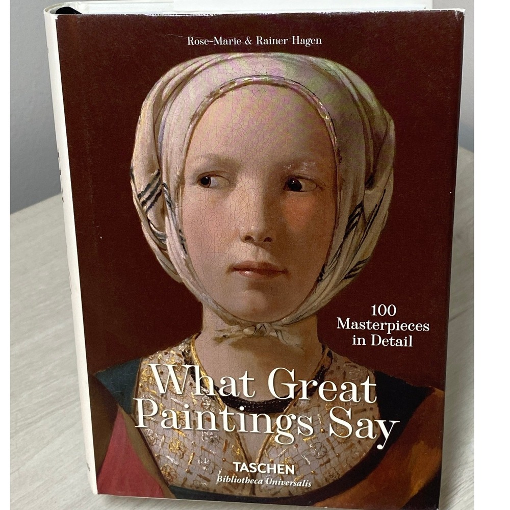 Taschen What Great Paintings Say 100 Masterpieces In Detail Art History HB 2019